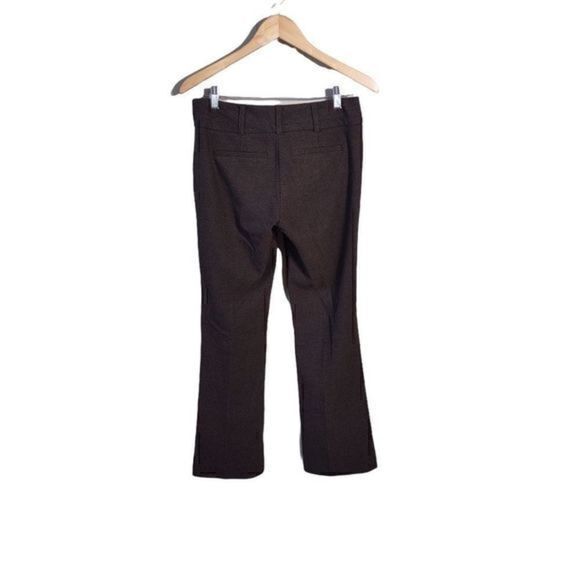 7th Avenue Design Studio New York & Company Brown Tweed Style Trousers Size 4P - Picture 4 of 9